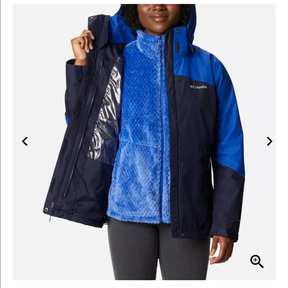 NWOT Columbia Bugaboo II 3 in 1 jacket - Picture 2 of 9